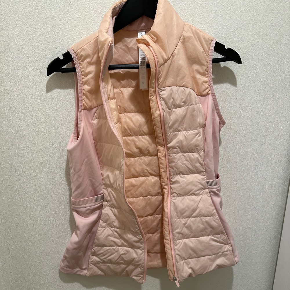 Lululemon pink running vest